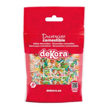 Sprinkle Mix Codette Colorate 100Gr - Dekora