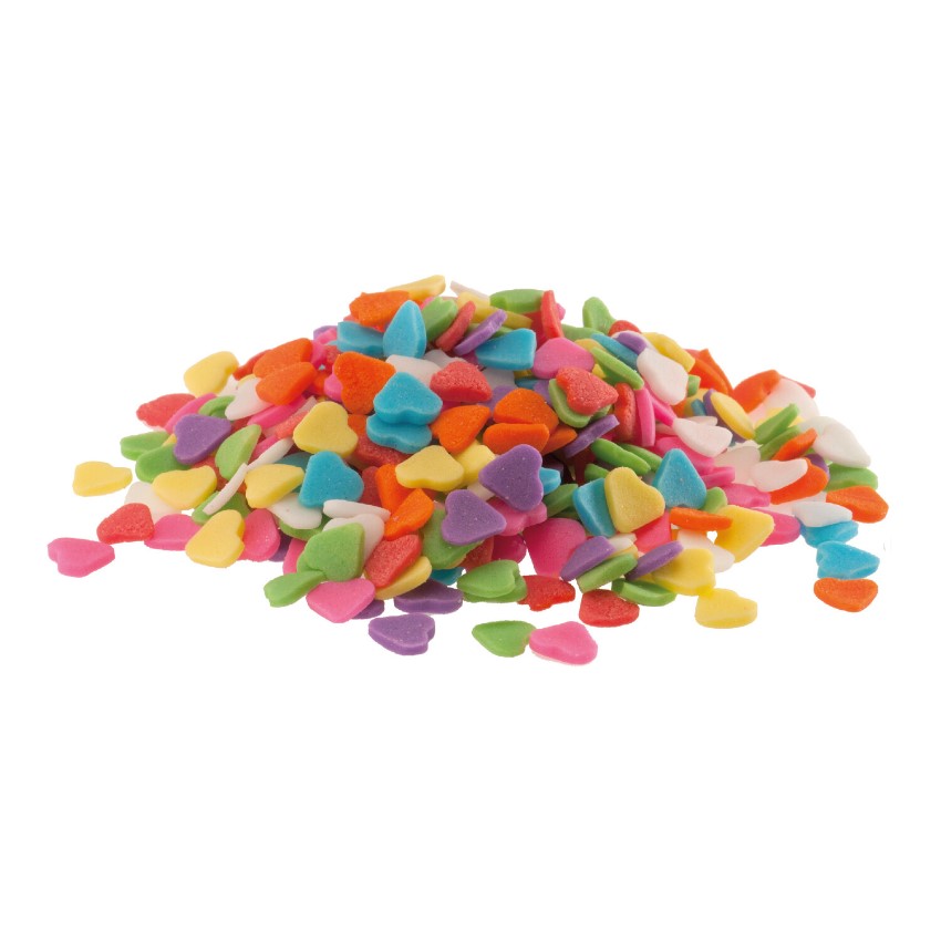 Dekora Sprinkless mix cuori colorati 100g 1