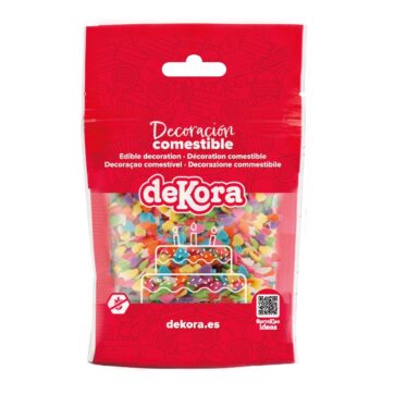 Sprinkle Mix Cuori Colorati 100Gr - Dekora
