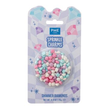 Sprinkles Shimmer Diamonds - Diamanti Brillanti 25G