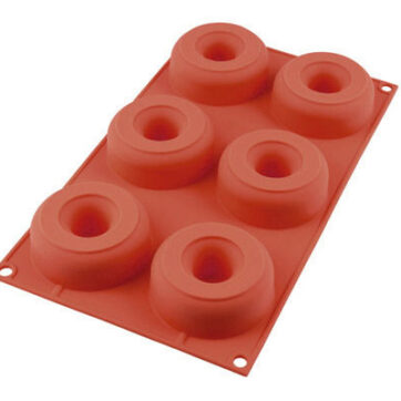 Stampo in silicone per Donuts dimensioni 75x28mm