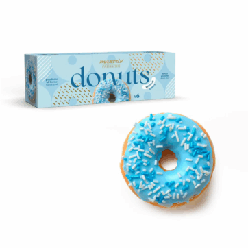 Donuts Celesti Gusto Vaniglia Maxtris - 6Pz