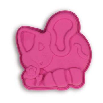 Stampo elefantino in silicone