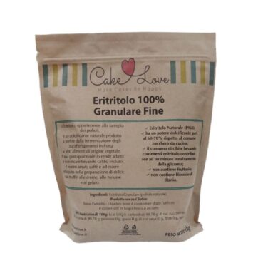 Confezione Apri e chiudi di eritritolo granulare da 1 kg