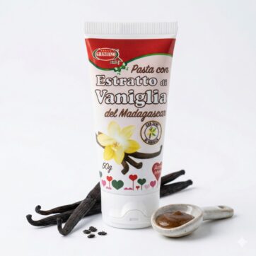 Pasta Con Estratto Di Vaniglia Bourbon Madagascar 50gr Graziano