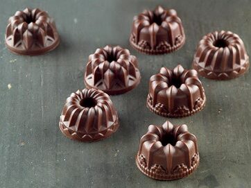 Stampo in silicone per cioccolatini Choco Fantasia Dimensioni: 28mm x 241mm x h15mm, Ø28,5mm