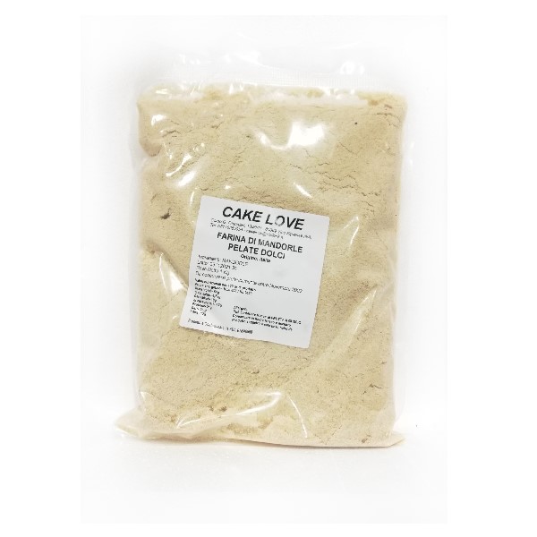 Farina per dolci mandorle pelate Italia confezioni da 250gr 500gr 1kg