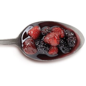 Confezione in Latta di Frutti di bosco interi e a cubetti da 2,75kg