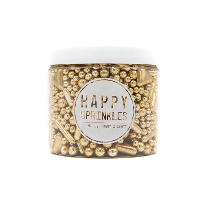 Gilding Vintage Mix oro 190gr 1 Confezione di Happy Sprinkles mix oro 190gr