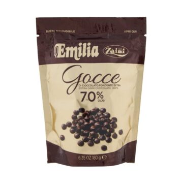 Zaini - Cioccolato Emilia Gocce Fondente Extra 70% 140GR