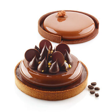 Set da 2 pezzi anello microforato + stampo silicone. Dimensioni Ring Ø 150 h 20 mm  Stampo in Silicone Ø 122 h 20 mm Volume 2 x 228 ml Tot. 456 ml