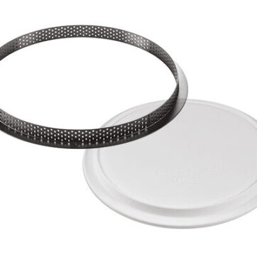 Kit Tarte Ring Round ø230 MM -Set Stampo In Silicone ø190 MM +Anello