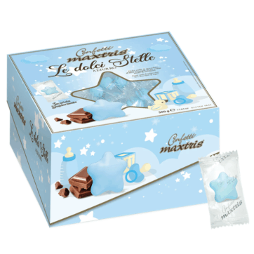 Le Dolci Stelle Vassoio Celeste Maxtris - 500gr