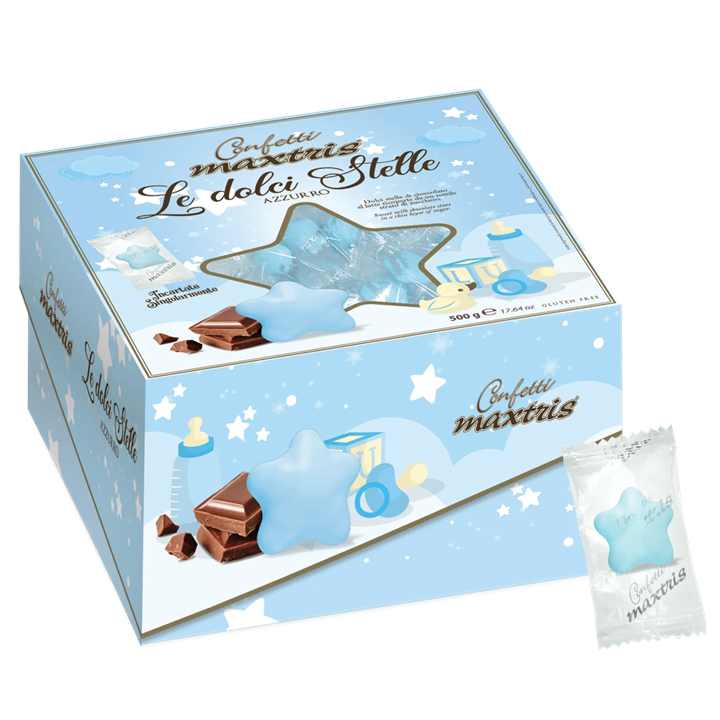 Le Dolci Stelle Vassoio Celeste Maxtris - 500gr