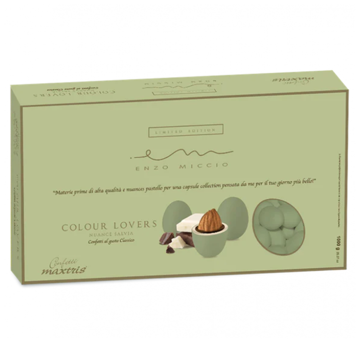 Linea Enzo Miccio Nuance Salvia - Cioccolato Bianco E Fondente Maxtris 1 Kg