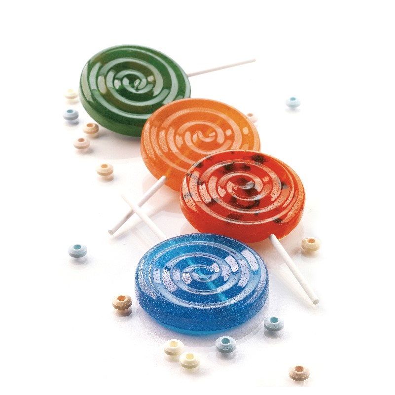 Stampo in silicone lollipop set 2 pezzi
