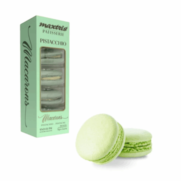Macarons Pistacchio Verde Maxtris - Confezione 5Pz