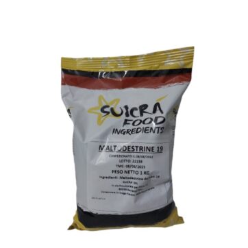 Confezione di maltodestrine 19DE da 1 kg