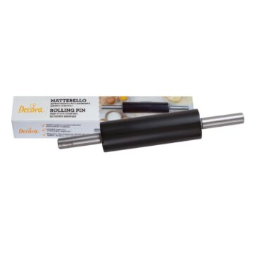 Mattarello Antiaderente Con Manici Ø7,5X47CM Decora