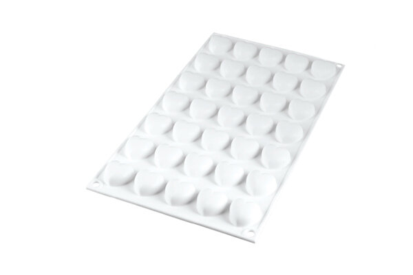 Micro Love 5-Stampo In Silicone 26,5 x 25 h 13,75 35pz