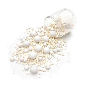 Confezione di Happy Sprinkles mix bianco 180gr