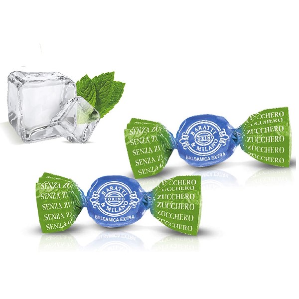Confezione di Caramelle Mini Balsamiche della Baratti&Milano da 500gr