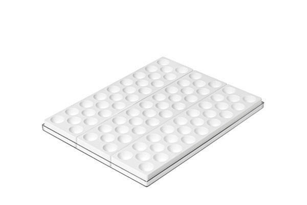 Stampo in silicone mini cono liscio