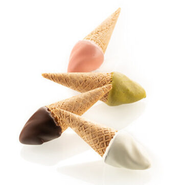 Set 3 Pezzi Stampo Fiamma Mini in silicone