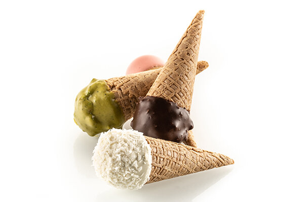 Stampo in silicone mini cono liscio