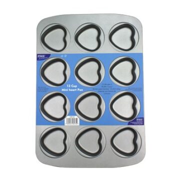 Mini Heart Pan - Teglia Cuori 12 Cavitร