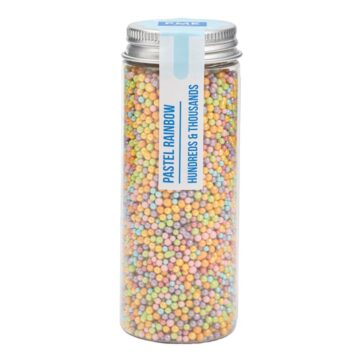 Monpariglia Pastel Rainbow - Perline Di Zucchero 86gr PME