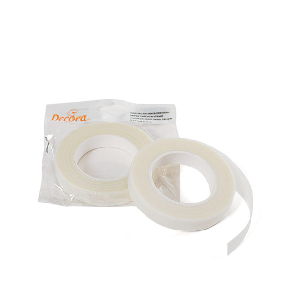 Nastro bianco di carta per steli misure h12 x 27 mm