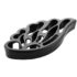 Set di 2 tagliapasta Papillon in materiare Tplus nero per realizzare forme di farfalle in 3D