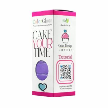 Pasta Di Zucchero Color Glass 1KG - Viola