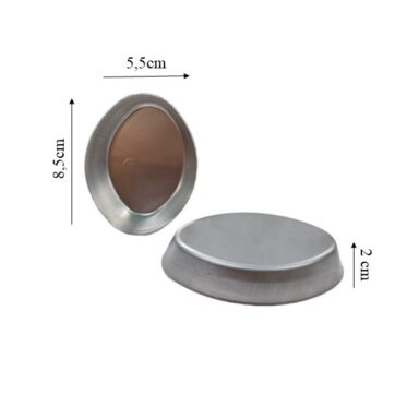 Stampo Pasticciotto grande 8,5x5,5xh2 cm