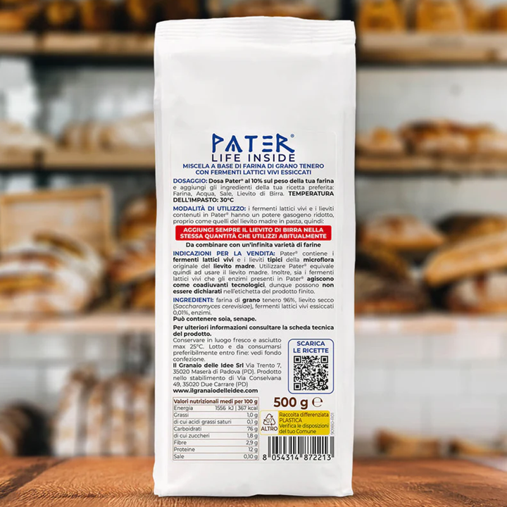 PATER PASTICCERIA Con Fermenti Lattici Vivi - 500Gr - immagine 2