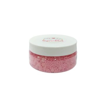 Perline Di Zucchero Rosa Brillante Mix -120gr-Senza E171