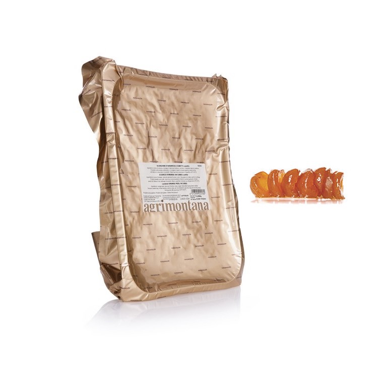 Vaschetta di Albicocche candite mezzene in confezione sottovuoto da 3 kg