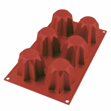 SF100-Stampo In Silicone N. 6 Pandorini 75X75 H60 MM