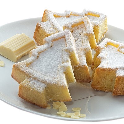 Stampo per dolci in silicone Pino. Dimensione: 83,5X68 H 30,5 MM 8 pz