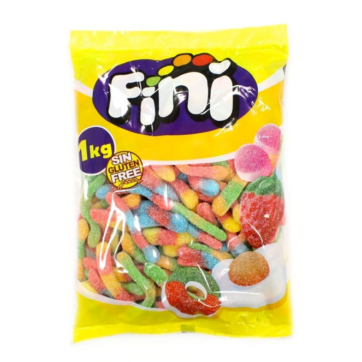 Caramelle Gommose Serpenti Frizzanti - Fini - 1 kg