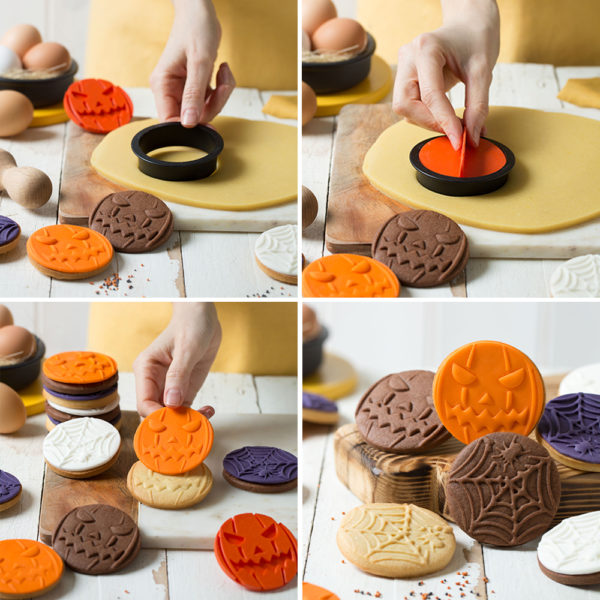 Set 3 pz Marcatori + tagliapasta tema Halloween