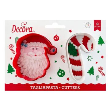 Tagliapasta Babbo Natale E Candy Cane
