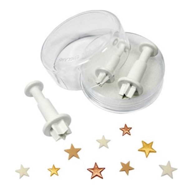 Tagliapasta espulsione Stella in materiale plastico 3 pz