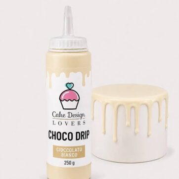 Soft Choco Drip - Glassa Morbida Bianca 250Gr