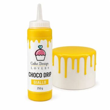 Soft Choco Drip - Glassa Morbida Gialla 250Gr
