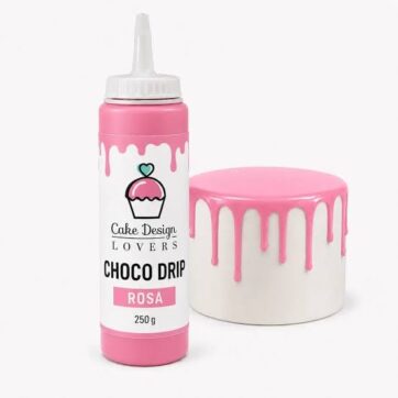 Soft Choco Drip - Glassa Morbida Rosa 250Gr