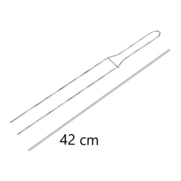 Spillone per panettoni in acciaio inox da 42 cm