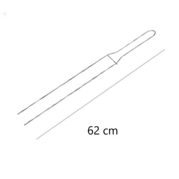 Spillone per panettoni in acciaio inox da 62 cm