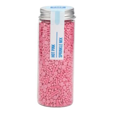 Sprinkle Mix Hot Pink โ Mix Zucchero Rosa Acceso - 76gr PME